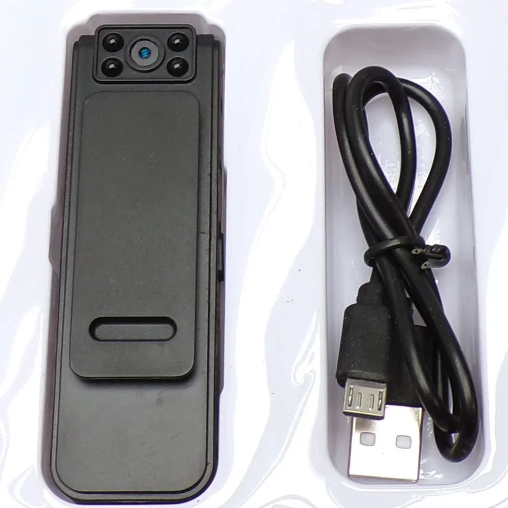 HD 1080P Noise Reduction Camera Portable Wearable Night Vision Recorder